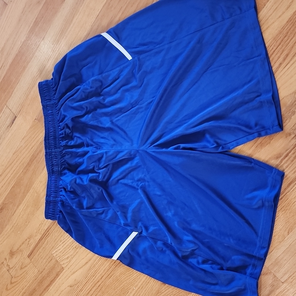 Allison Athletic Men's Large Basketball Shorts Blue